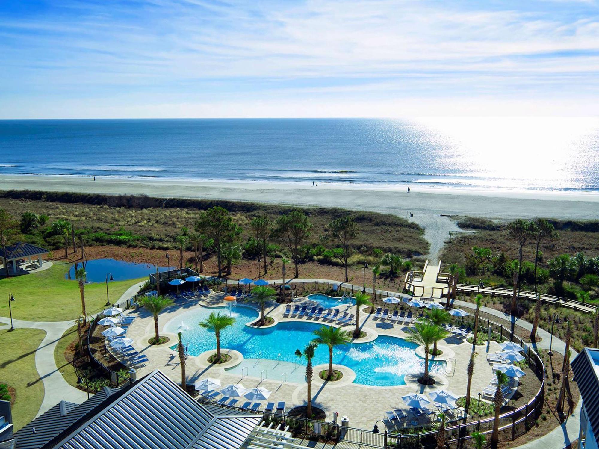 Hilton Grand Vacations Club Ocean Oak Resort Hilton Head Hilton Head Island Eksteriør billede