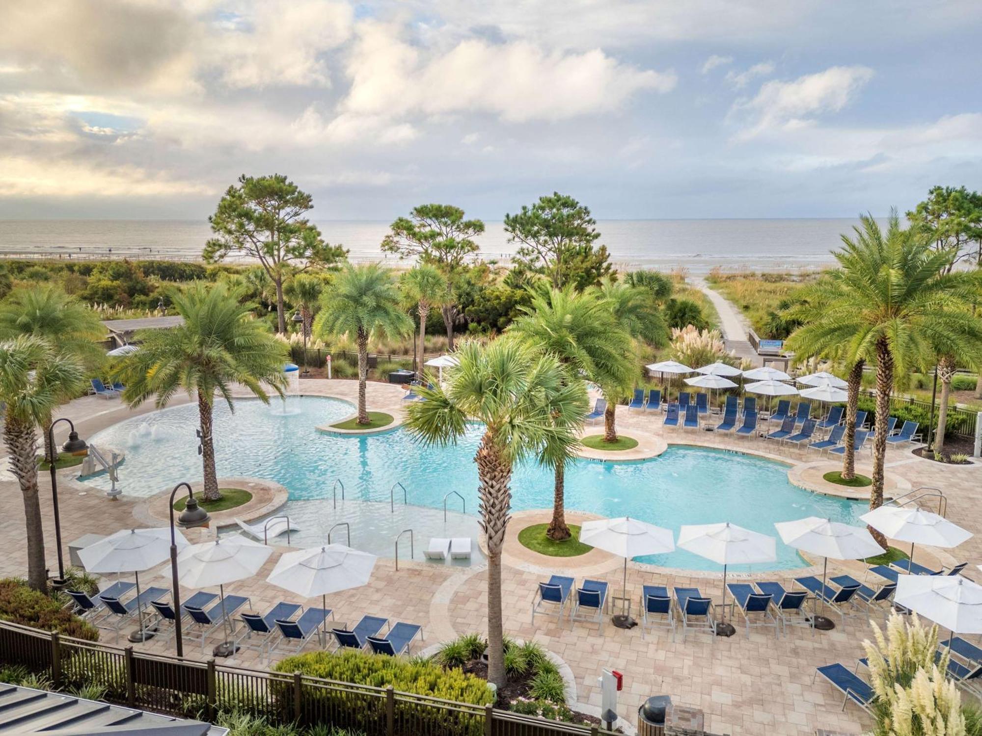 Hilton Grand Vacations Club Ocean Oak Resort Hilton Head Hilton Head Island Eksteriør billede