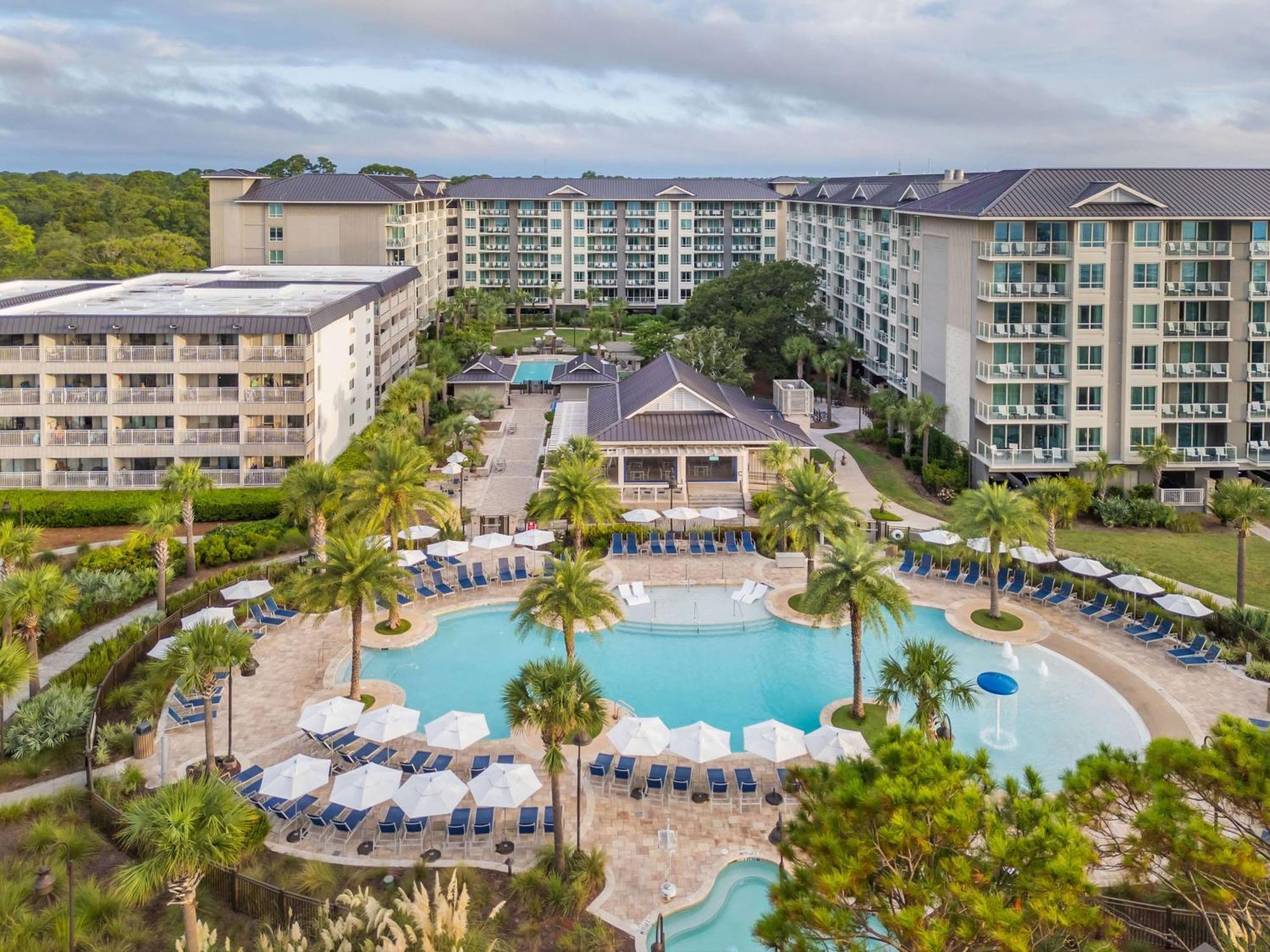 Hilton Grand Vacations Club Ocean Oak Resort Hilton Head Hilton Head Island Eksteriør billede